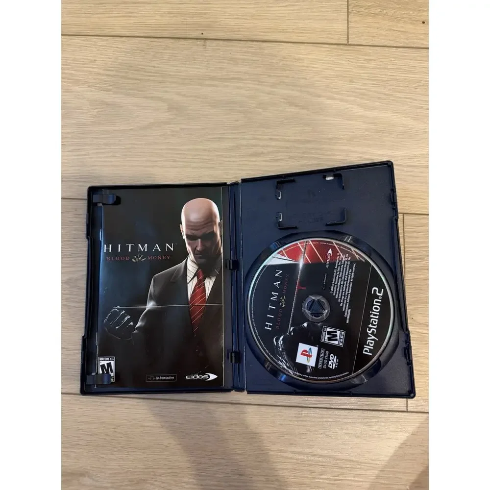 Hitman Blood Money PlayStation 2 PS2 - Complete in Box CIB - Tested & Works